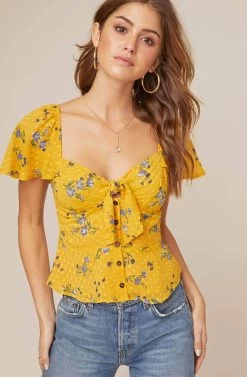 Karla Floral Top