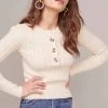 Aspen Sweater 2 Aspen Sweater -Chic Outfit Shop ACT15442 CREAM 1A