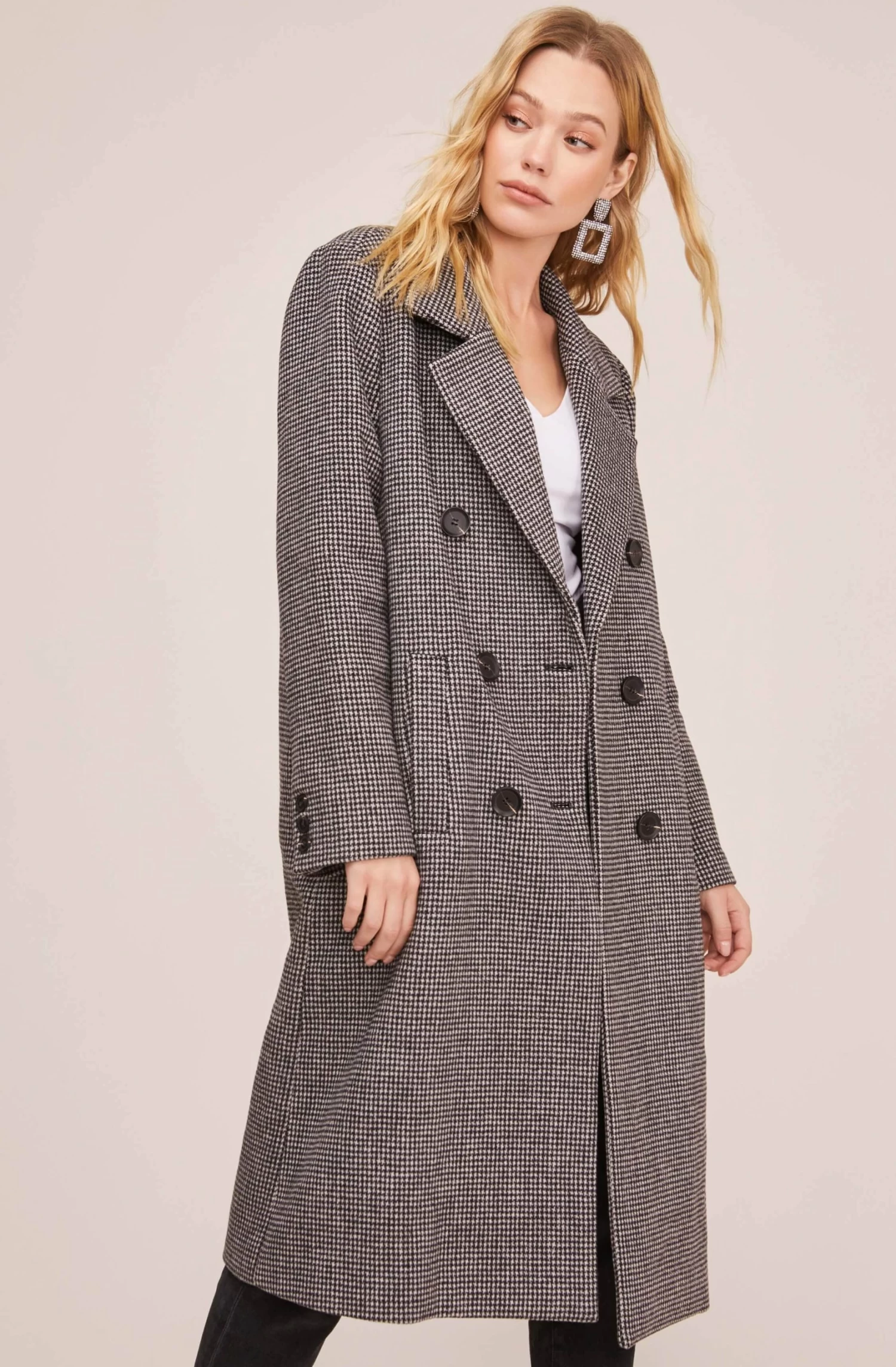 Vernon Houndstooth Coat 3 Vernon Houndstooth Coat