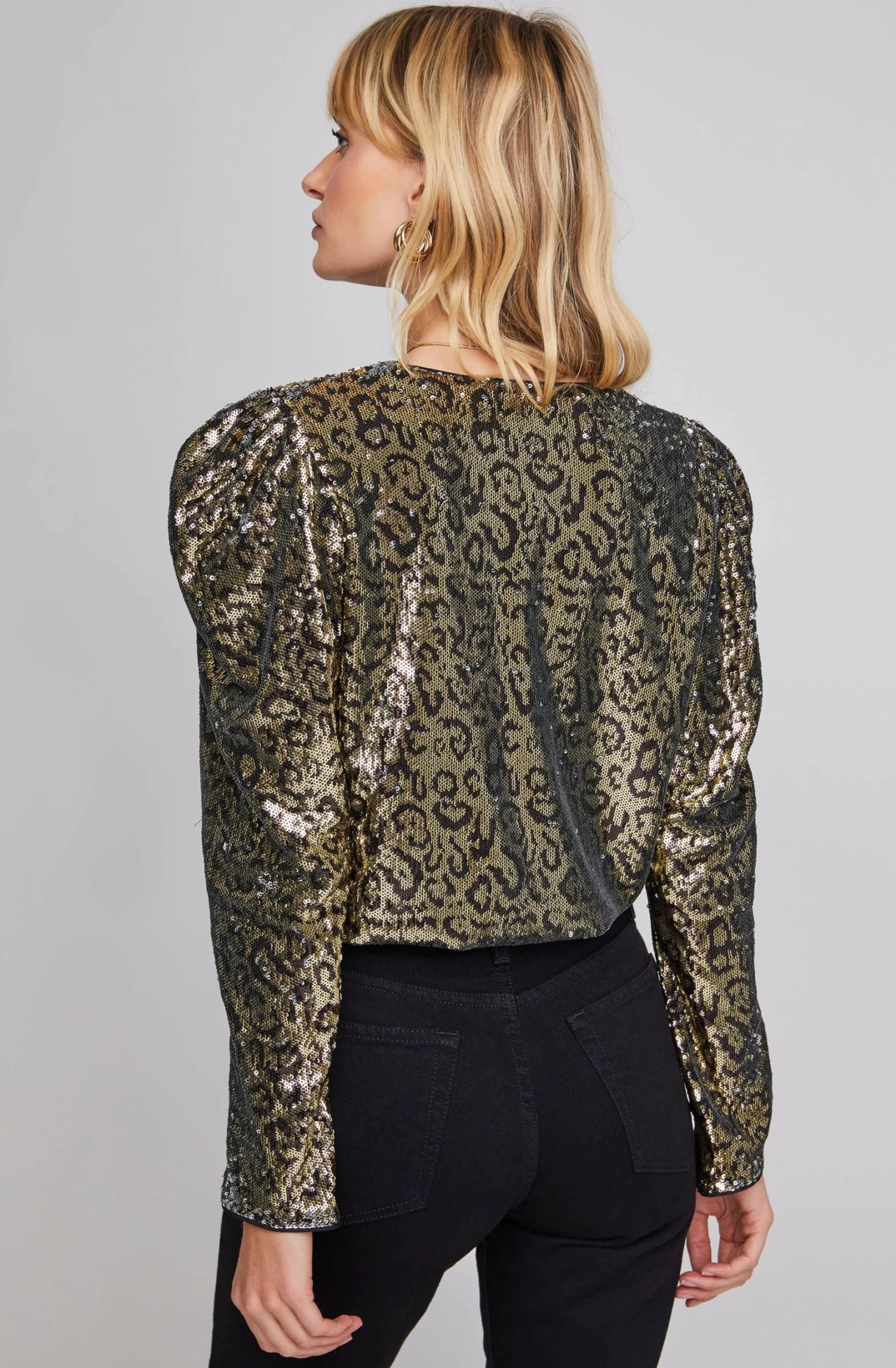 Shimmy Leopard Sequin Bodysuit 7 Shimmy Leopard Sequin Bodysuit - Image 5