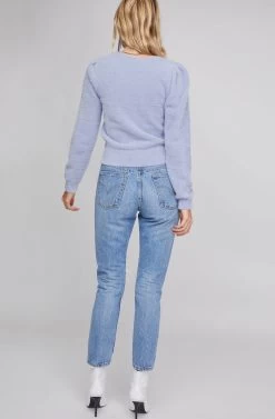 Sheresa Wrap Sweater -Chic Outfit Shop ACT15603 SOFT BLUE 3 8dd4d567 4a49 43ce 84ab ab16253876e2