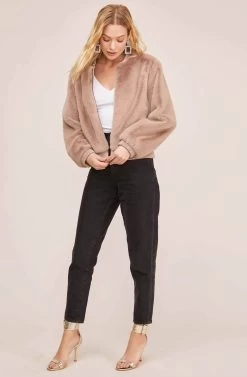 Frankie Jacket -Chic Outfit Shop ACT15605 TAUPE 1