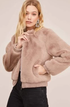 Frankie Jacket -Chic Outfit Shop ACT15605 TAUPE 3