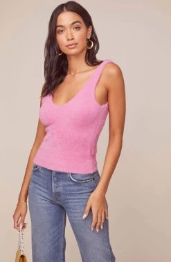 Splendour Sweater -Chic Outfit Shop ACT15732 PINK LILAC 3