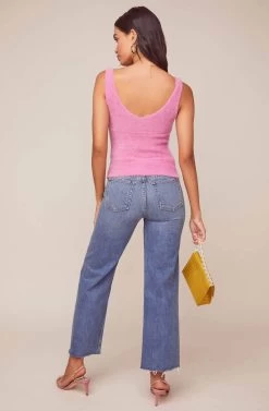 Splendour Sweater -Chic Outfit Shop ACT15732 PINK LILAC 4