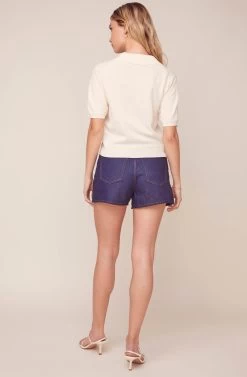 Leona Sweater 10 Leona Sweater -Chic Outfit Shop ACT15740 IVORY 4