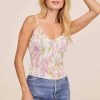 Mika Tie Dye Top -Chic Outfit Shop ACT15990 PINK YELLOW TIE DYE 2