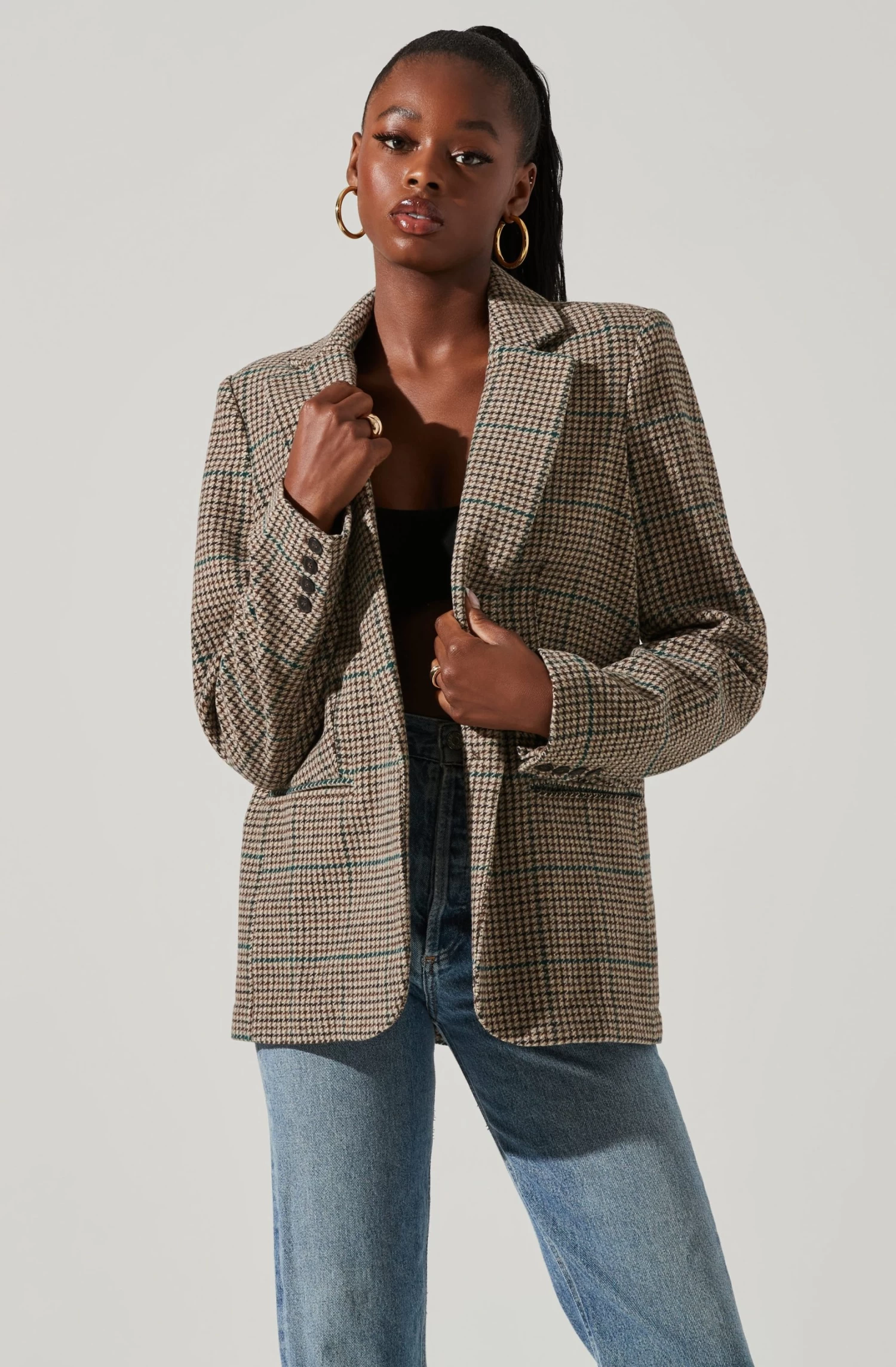 Harlow Plaid Blazer 3 Harlow Plaid Blazer