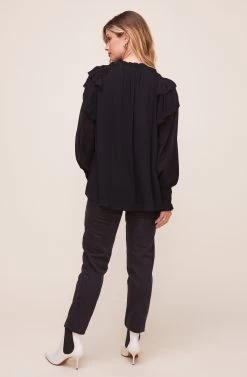 Rashida Top -Chic Outfit Shop ACT16240VG BLACK 5