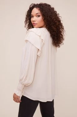 Rashida Top -Chic Outfit Shop ACT16240VG OAT 4