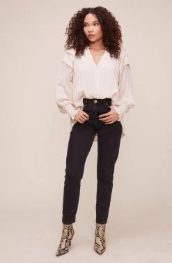 Rashida Top -Chic Outfit Shop ACT16240VG OAT 5