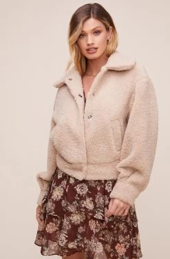 Marjorie Jacket 9 Marjorie Jacket -Chic Outfit Shop ACT16273 OATMEAL 1