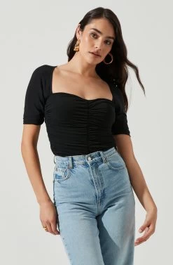 Zelda Ruched Bodysuit