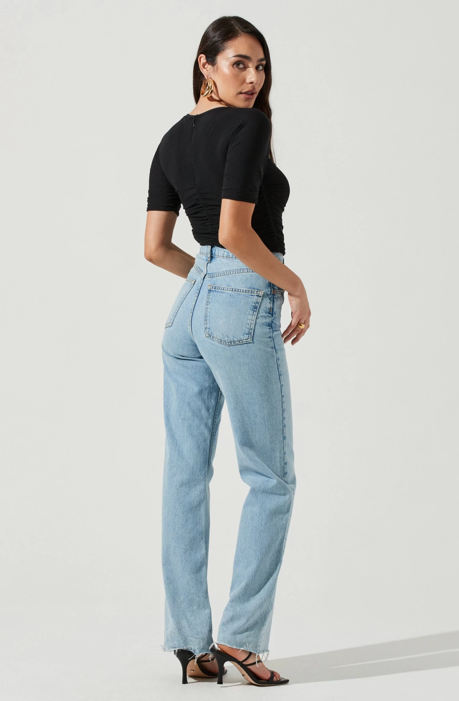 Zelda Ruched Bodysuit 4 Zelda Ruched Bodysuit - Image 2