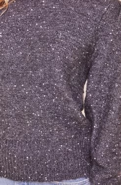 Dorothy Puff Sleeve Sweater 15 Dorothy Puff Sleeve Sweater -Chic Outfit Shop ACT16404 CHARCOAL 4