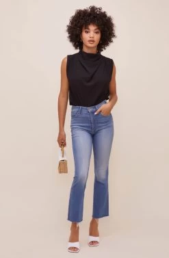 Remi Mock Neck Sleeveless Bodysuit