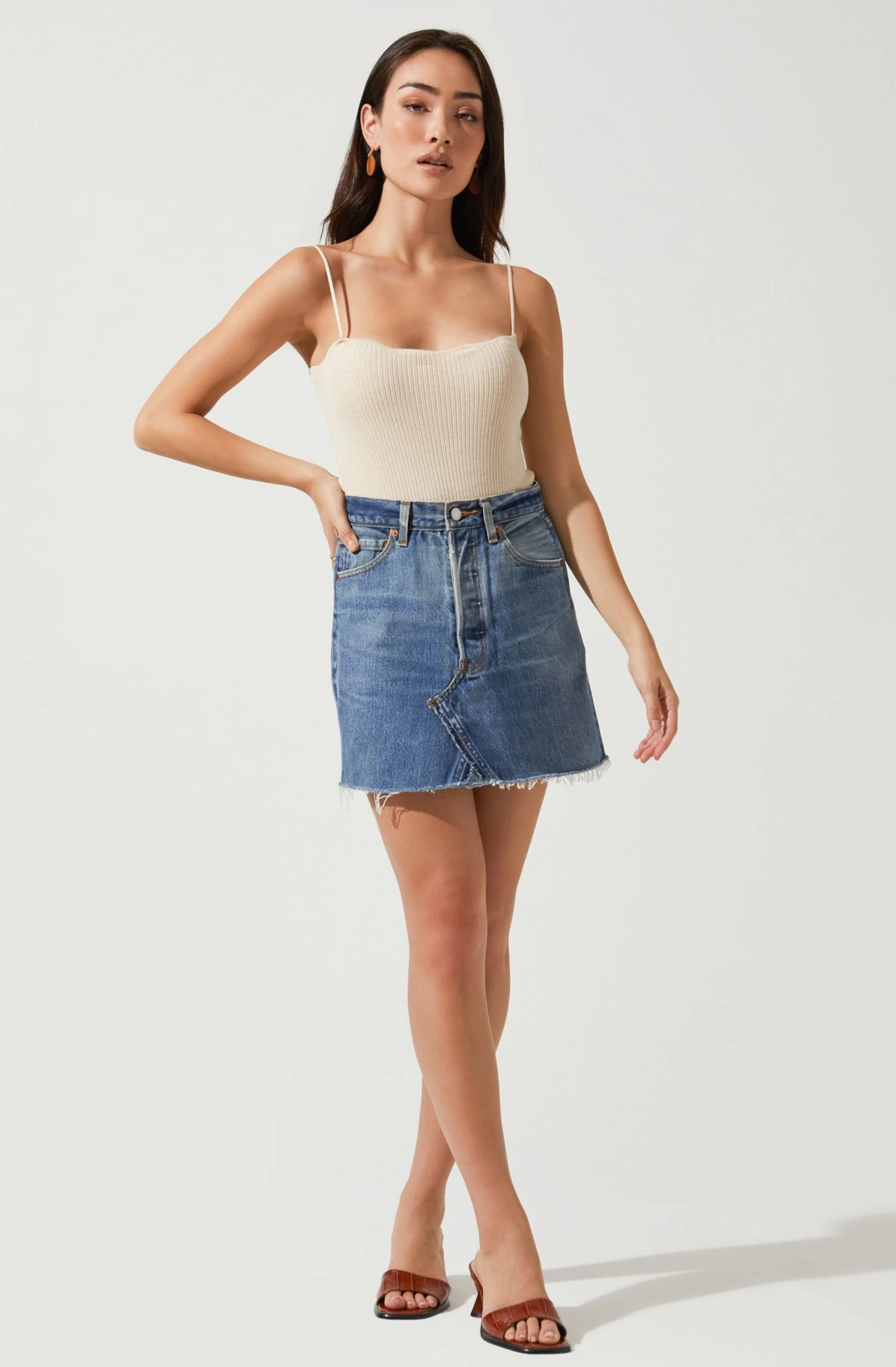 Lizette Scallop Edge Bodysuit 3 Lizette Scallop Edge Bodysuit