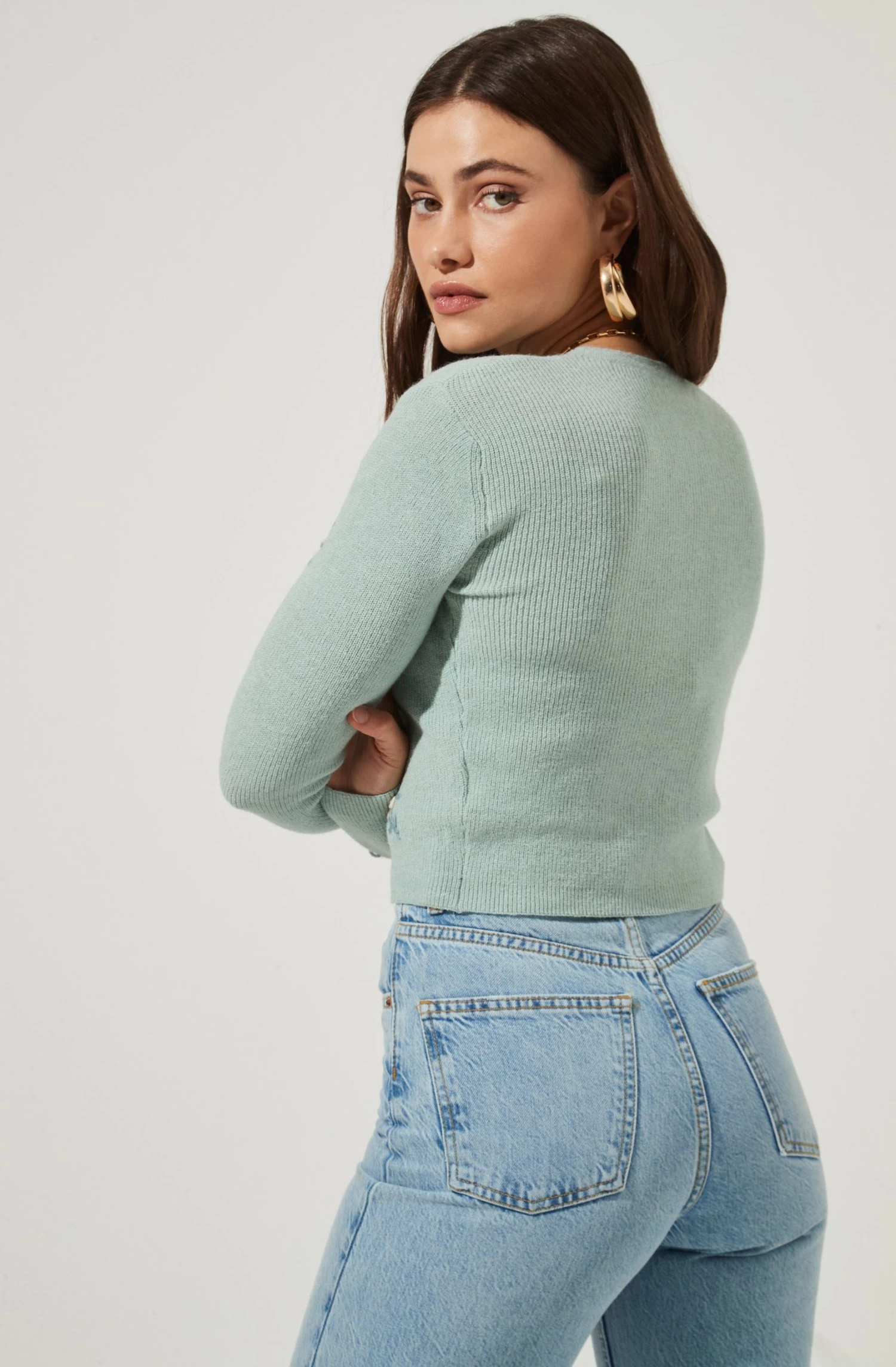 Bouquet Floral Embroidered Cardigan 6 Bouquet Floral Embroidered Cardigan - Image 4