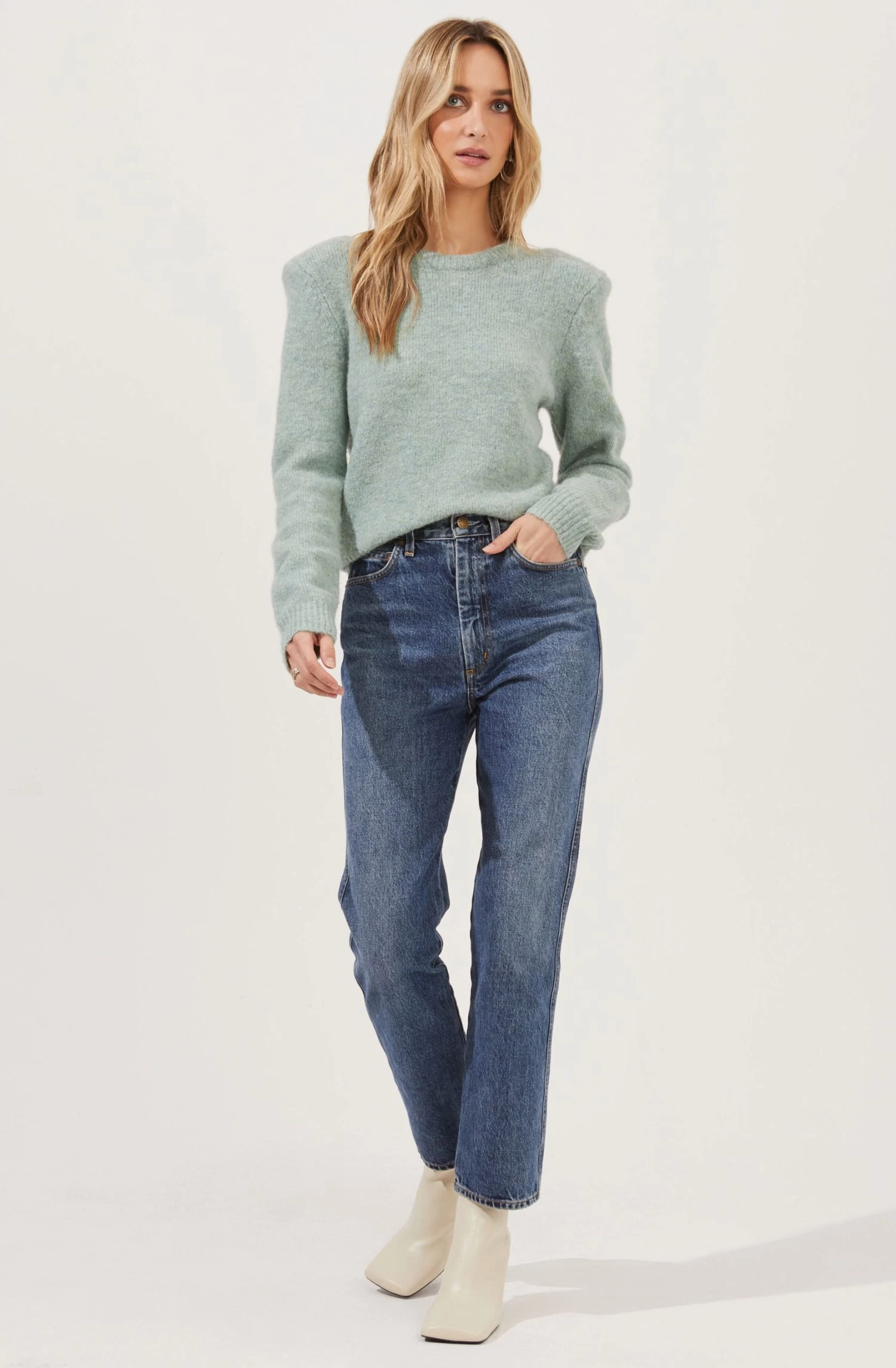 Tuscany Shoulder Pad Sweater 13 Tuscany Shoulder Pad Sweater - Image 11