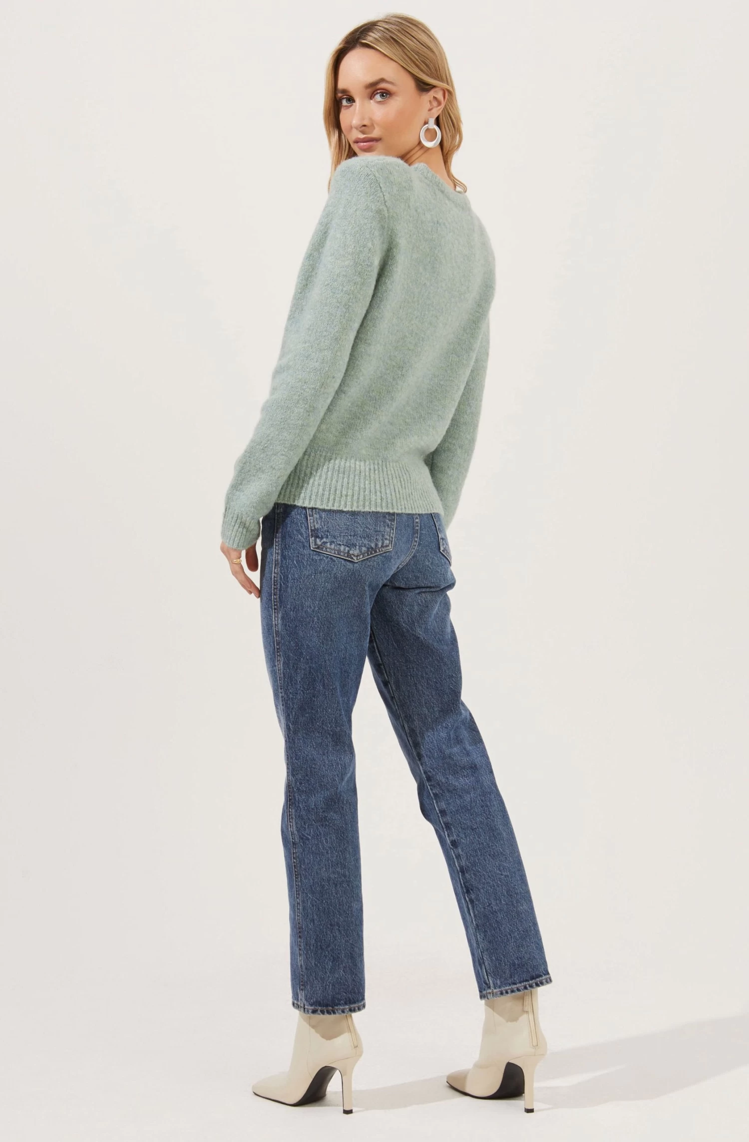 Tuscany Shoulder Pad Sweater 10 Tuscany Shoulder Pad Sweater - Image 8