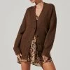 Alpine Oversized Cardigan -Chic Outfit Shop ACT16806 COFFEE 09831 6f2be476 586e 476f 86ee 69e97e2c4162