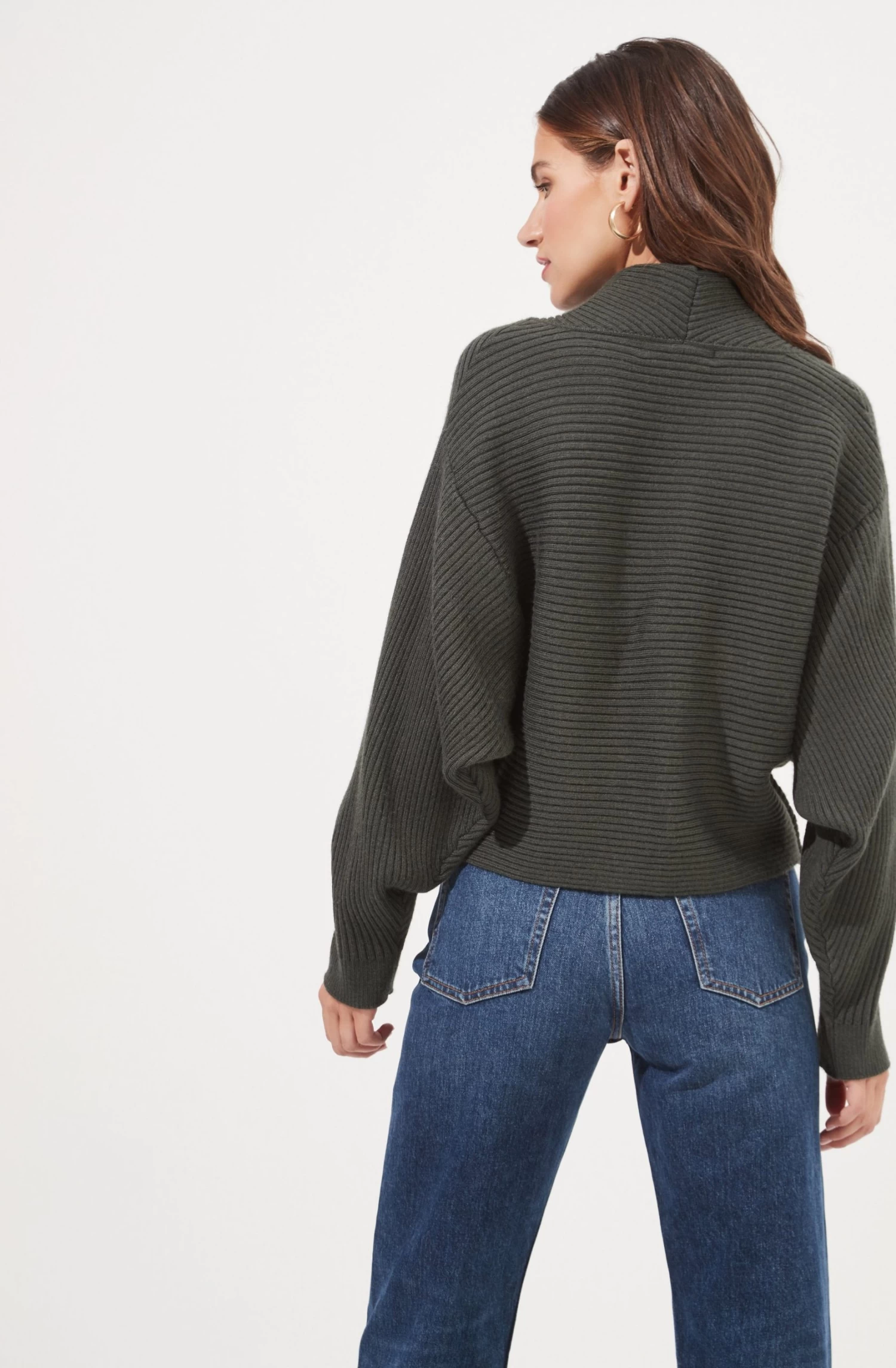 Rayn Ribbed Knit Wrap Front Sweater 12 Rayn Ribbed Knit Wrap Front Sweater - Image 10