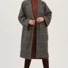 Evanston Plaid Oversized Coat