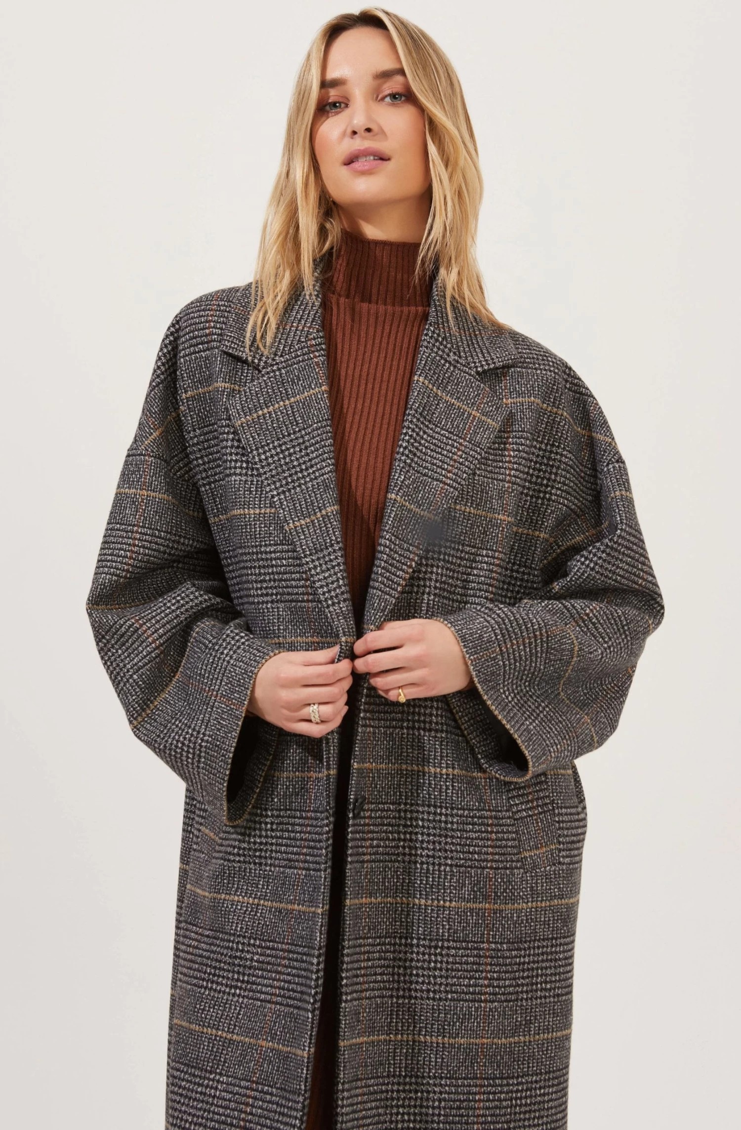 Evanston Plaid Oversized Coat 7 Evanston Plaid Oversized Coat - Image 5