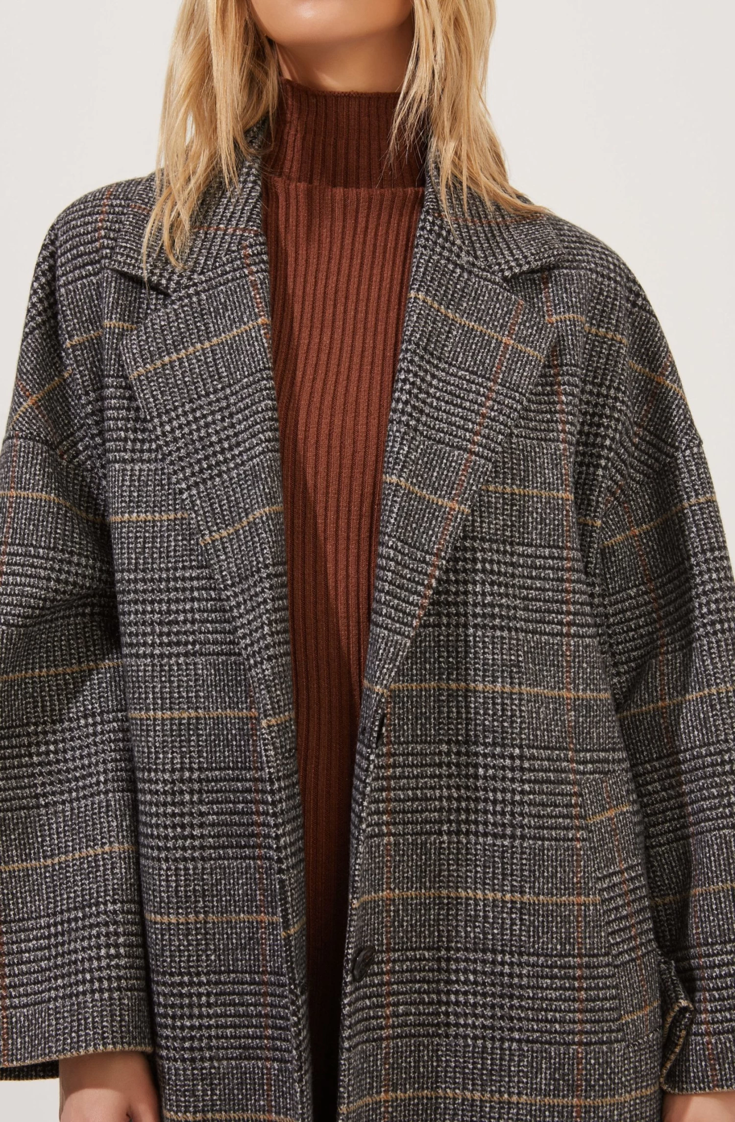 Evanston Plaid Oversized Coat 5 Evanston Plaid Oversized Coat - Image 3