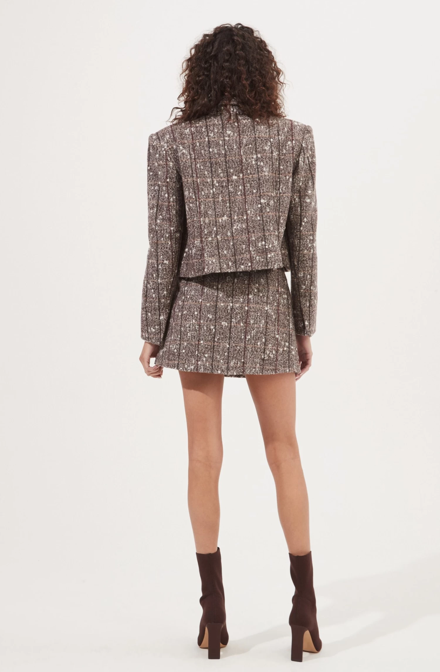 Christa Cropped Plaid Jacket 6 Christa Cropped Plaid Jacket - Image 4