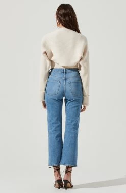 Yara Cami And Shrug Sweater Set -Chic Outfit Shop ACT16924B CREAM 4