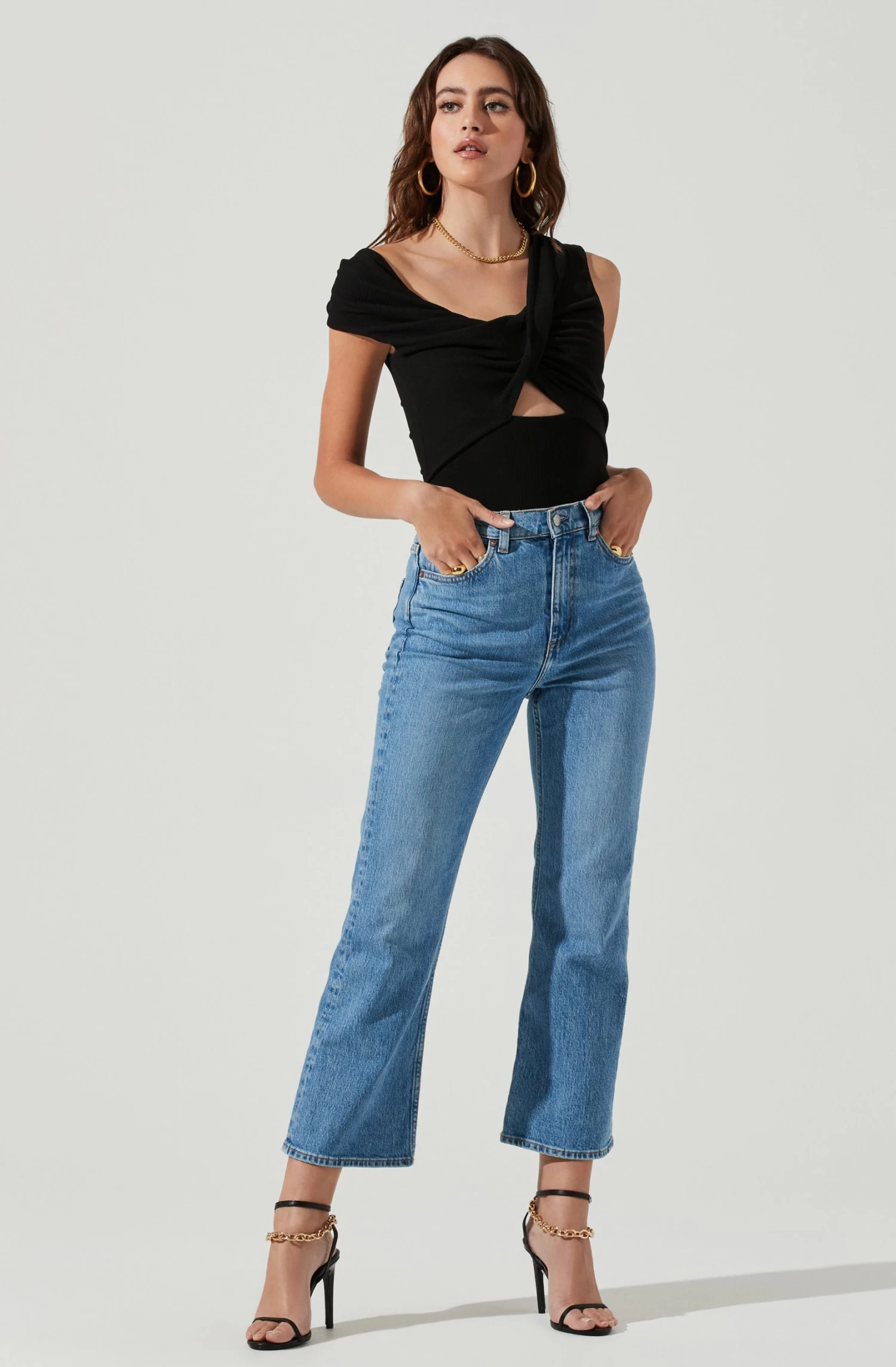 Montrose Off Shoulder Cutout Bodysuit 4 Montrose Off Shoulder Cutout Bodysuit - Image 2