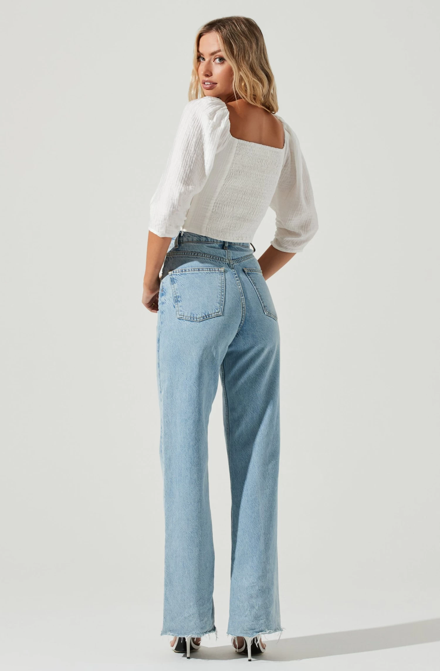 Kemp Square Neck Half Sleeve Top 5 Kemp Square Neck Half Sleeve Top - Image 3