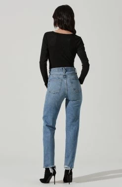 Reese Metallic Twist Front Bodysuit -Chic Outfit Shop ACT17385 BLACKMETALLIC 6