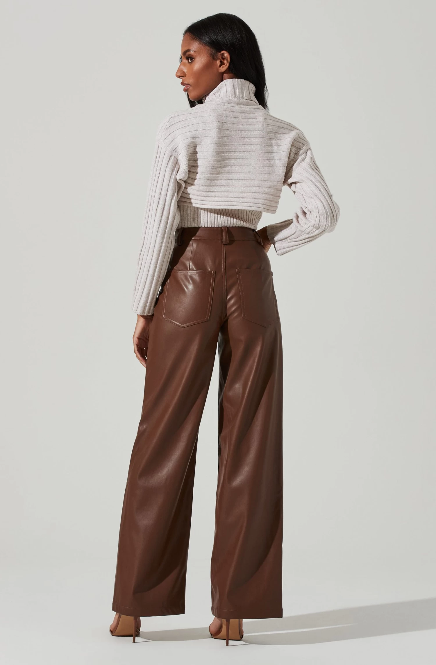 Soraya Turtleneck Shrug Sweater Set 7 Soraya Turtleneck Shrug Sweater Set - Image 5