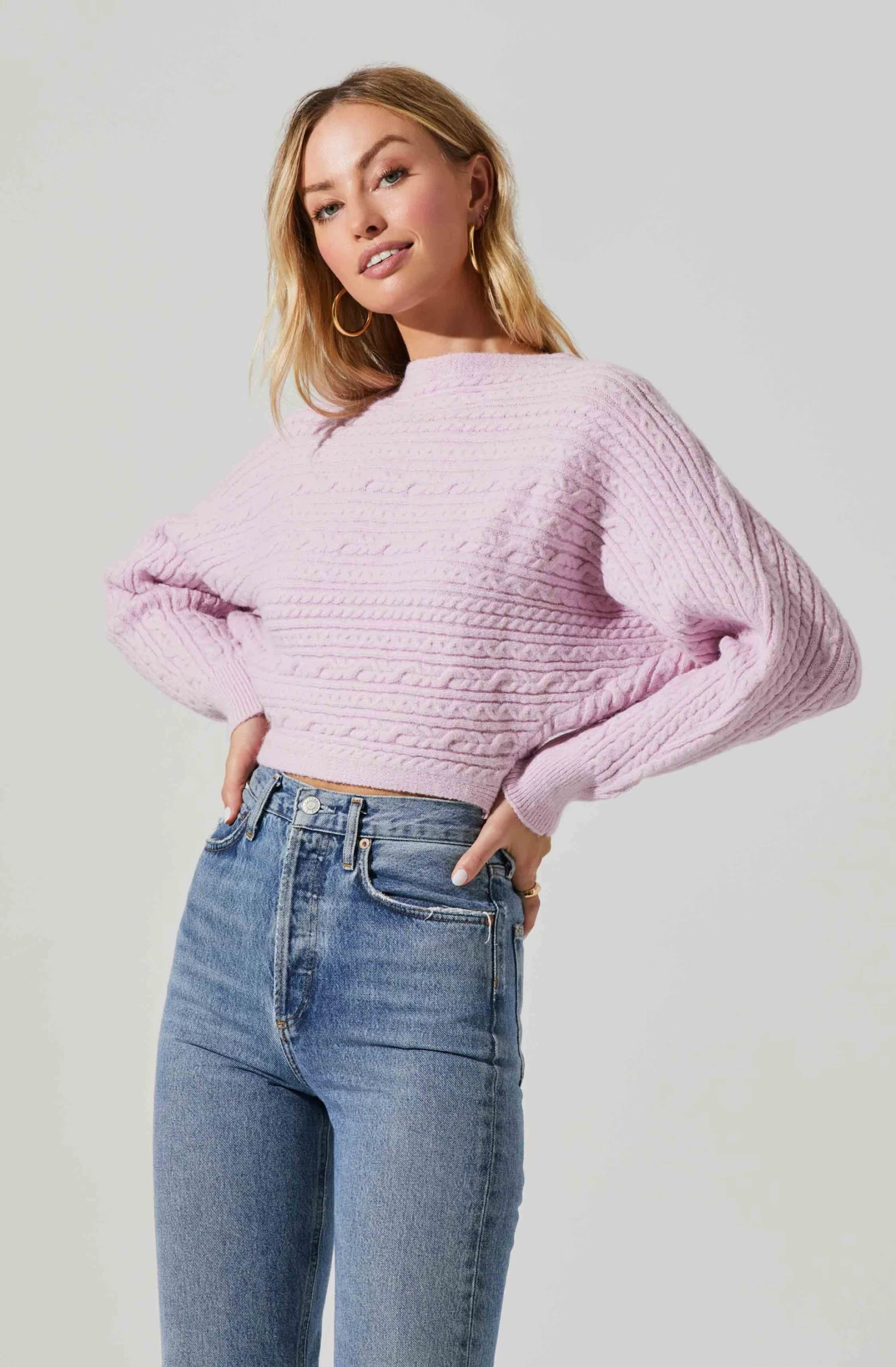 Mariana Reversible Cable Knit Wrap Sweater 10 Mariana Reversible Cable Knit Wrap Sweater - Image 8