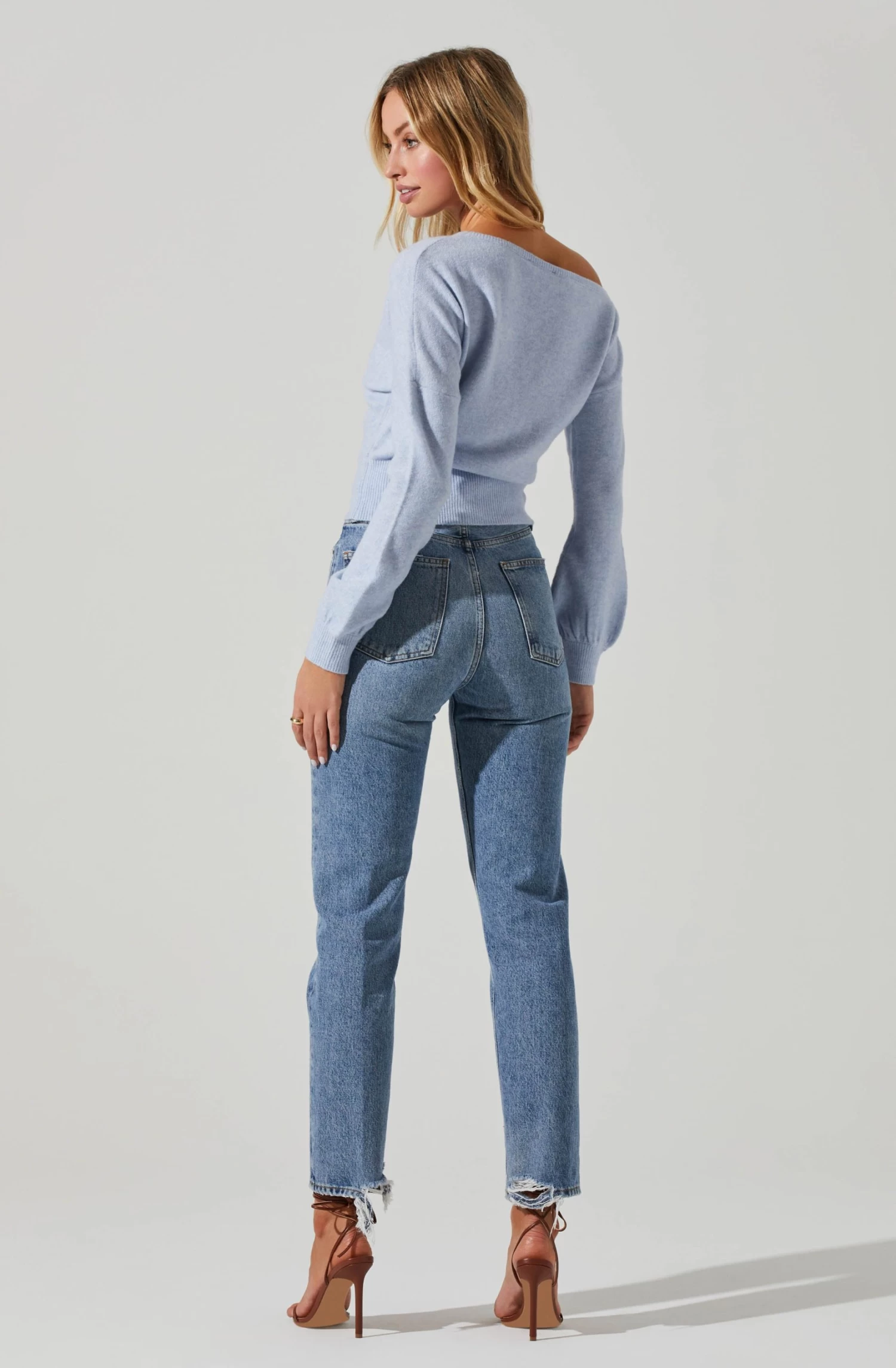 Chantria Off Shoulder Sweater 6 Chantria Off Shoulder Sweater - Image 4