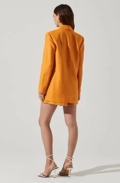 Laudine Blazer 18 Laudine Blazer -Chic Outfit Shop ACT17526L MUSTARD 6