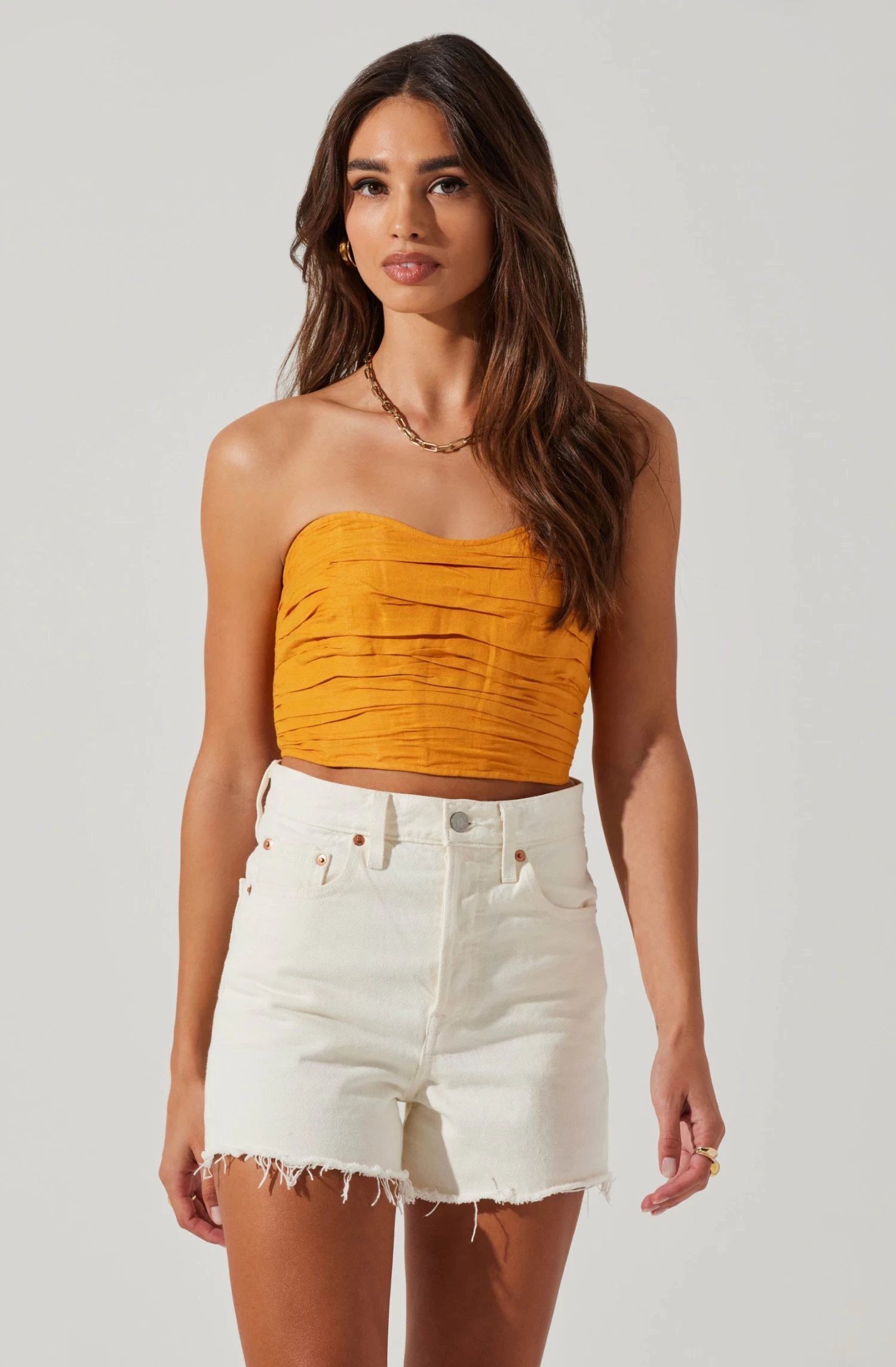 Jessamine Ruched Tube Top 3 Jessamine Ruched Tube Top