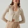 Mayte One Piece Halter Sweater Set 2 Mayte One Piece Halter Sweater Set -Chic Outfit Shop ACT17832 CREAM 3