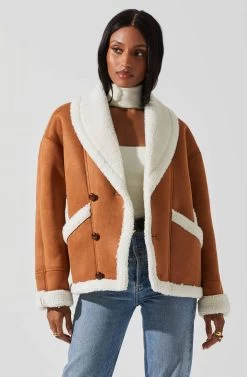 Pippa Faux Shearling Jacket