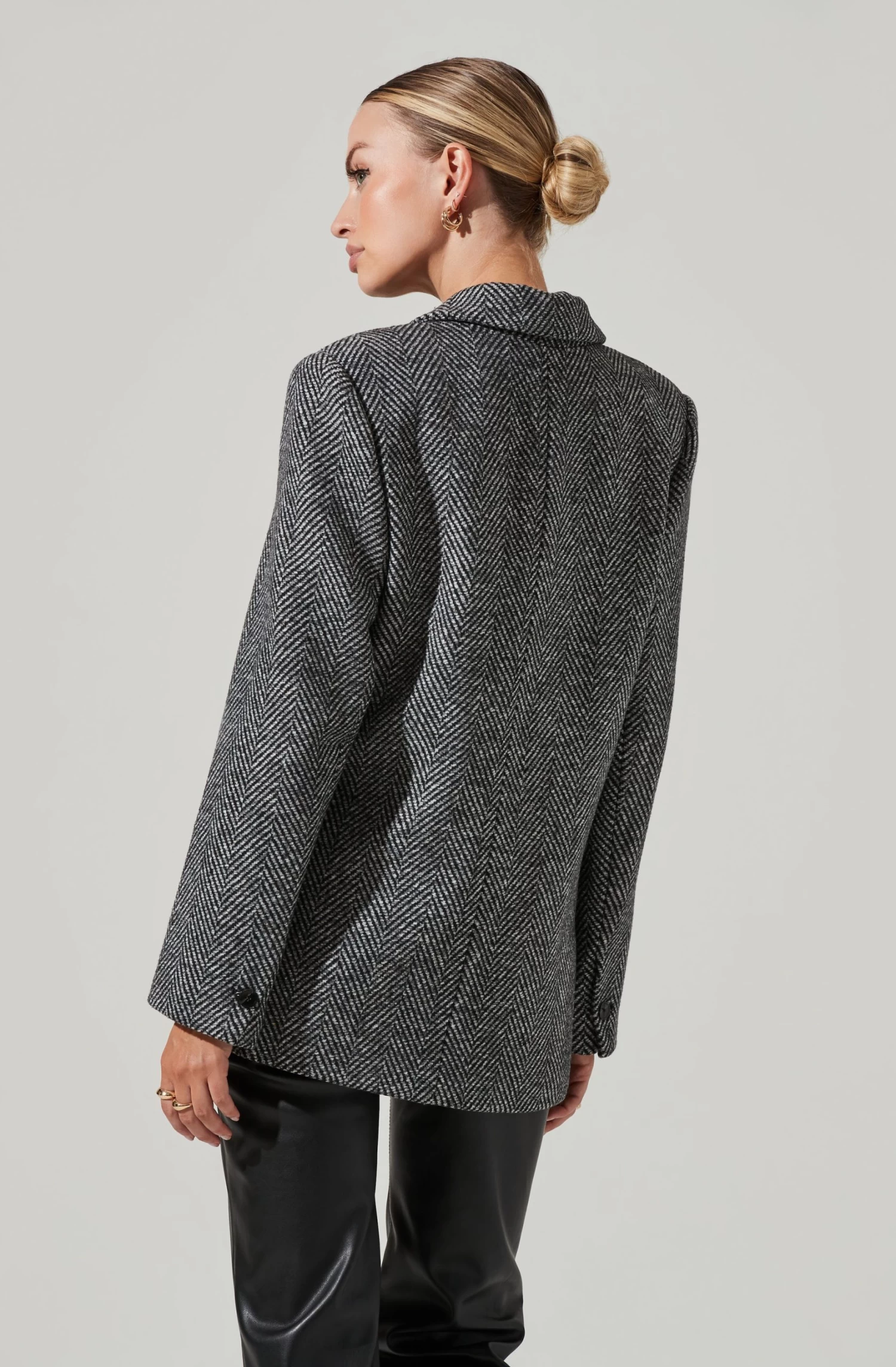 Pauline Herringbone Blazer 8 Pauline Herringbone Blazer - Image 6