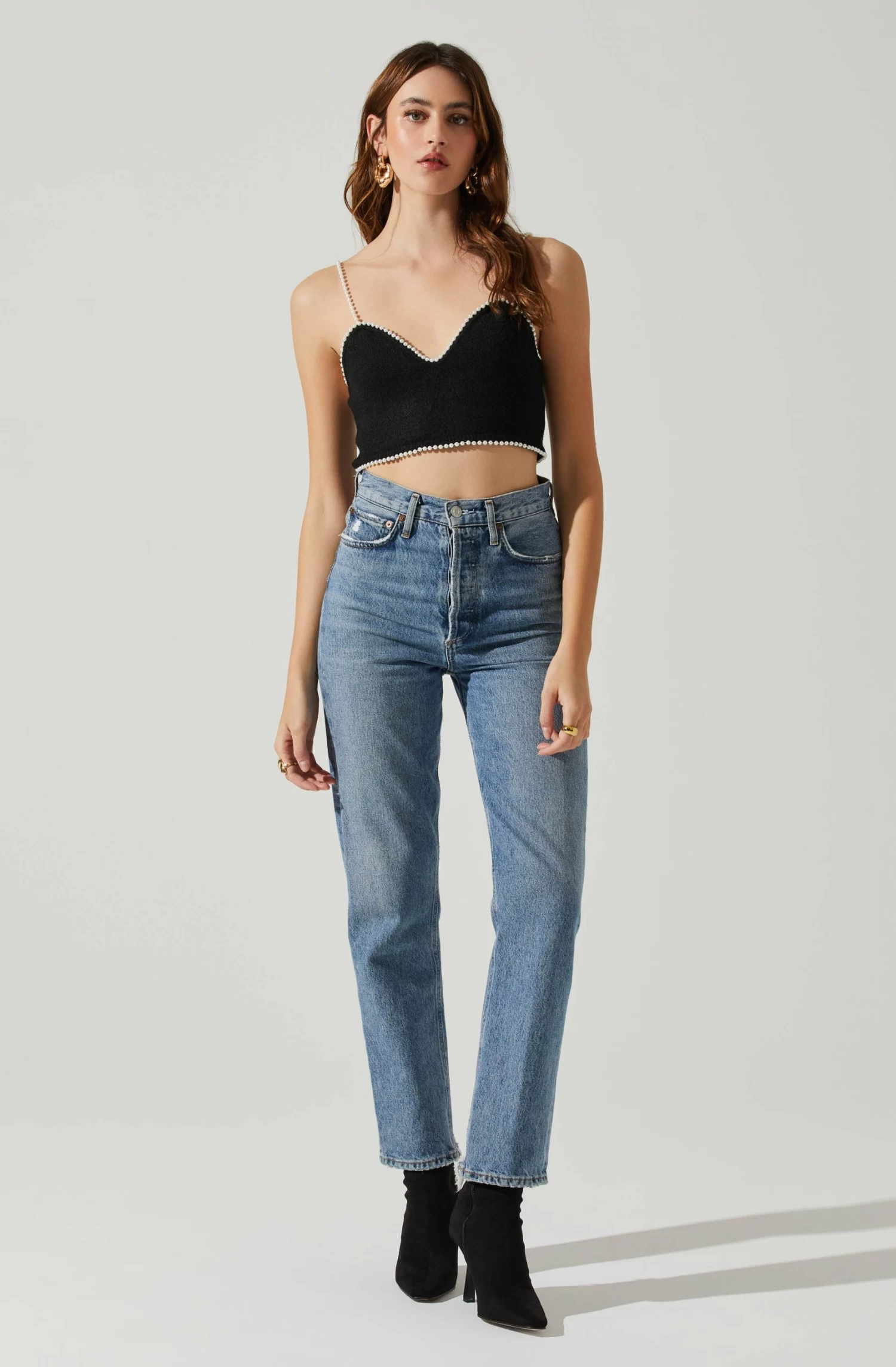 Kira Pearl Embellished Sweater Top 6 Kira Pearl Embellished Sweater Top - Image 4