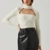Izabella Turtleneck Cutout Sweater