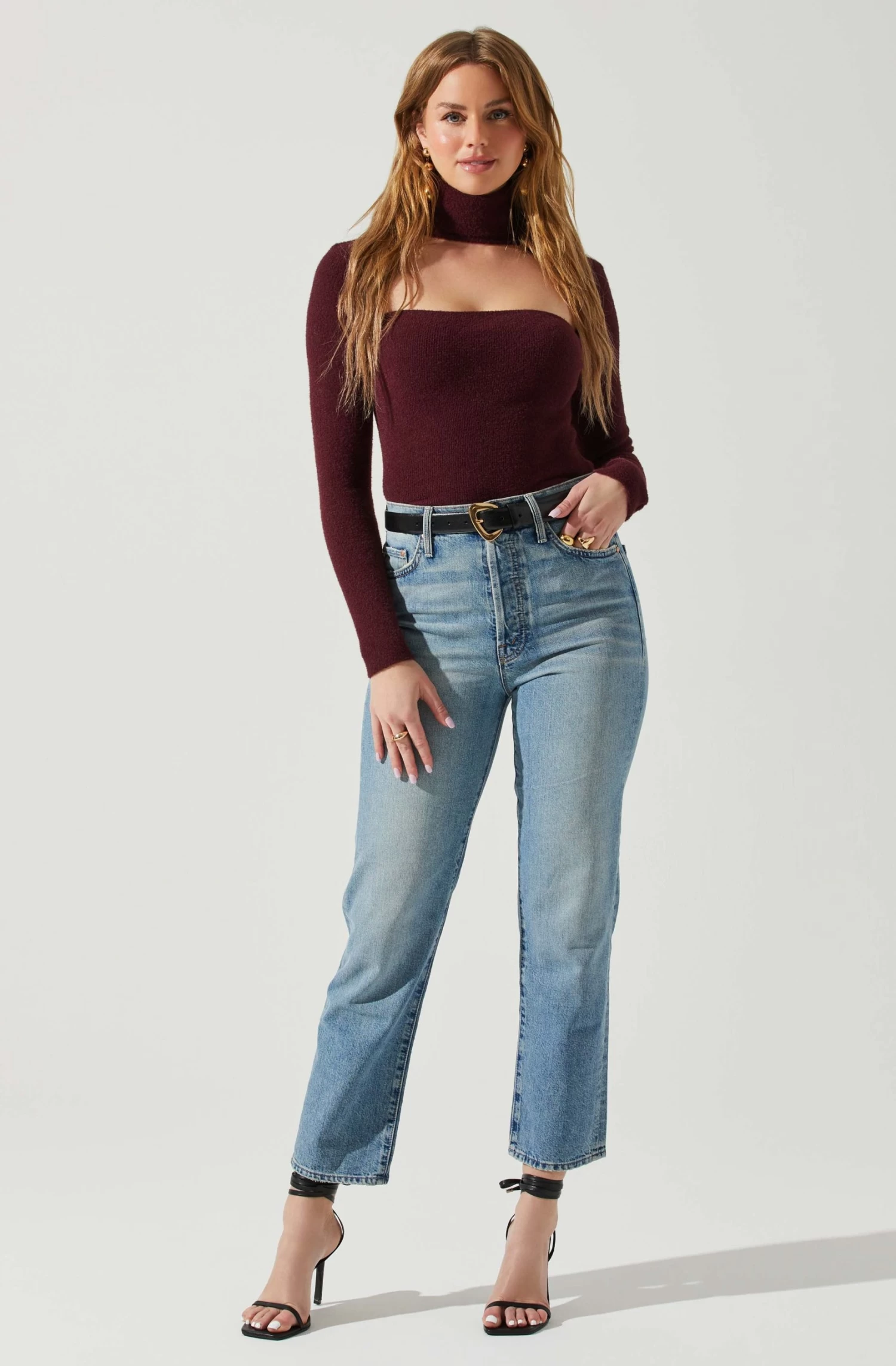 Izabella Turtleneck Cutout Sweater 12 Izabella Turtleneck Cutout Sweater - Image 10