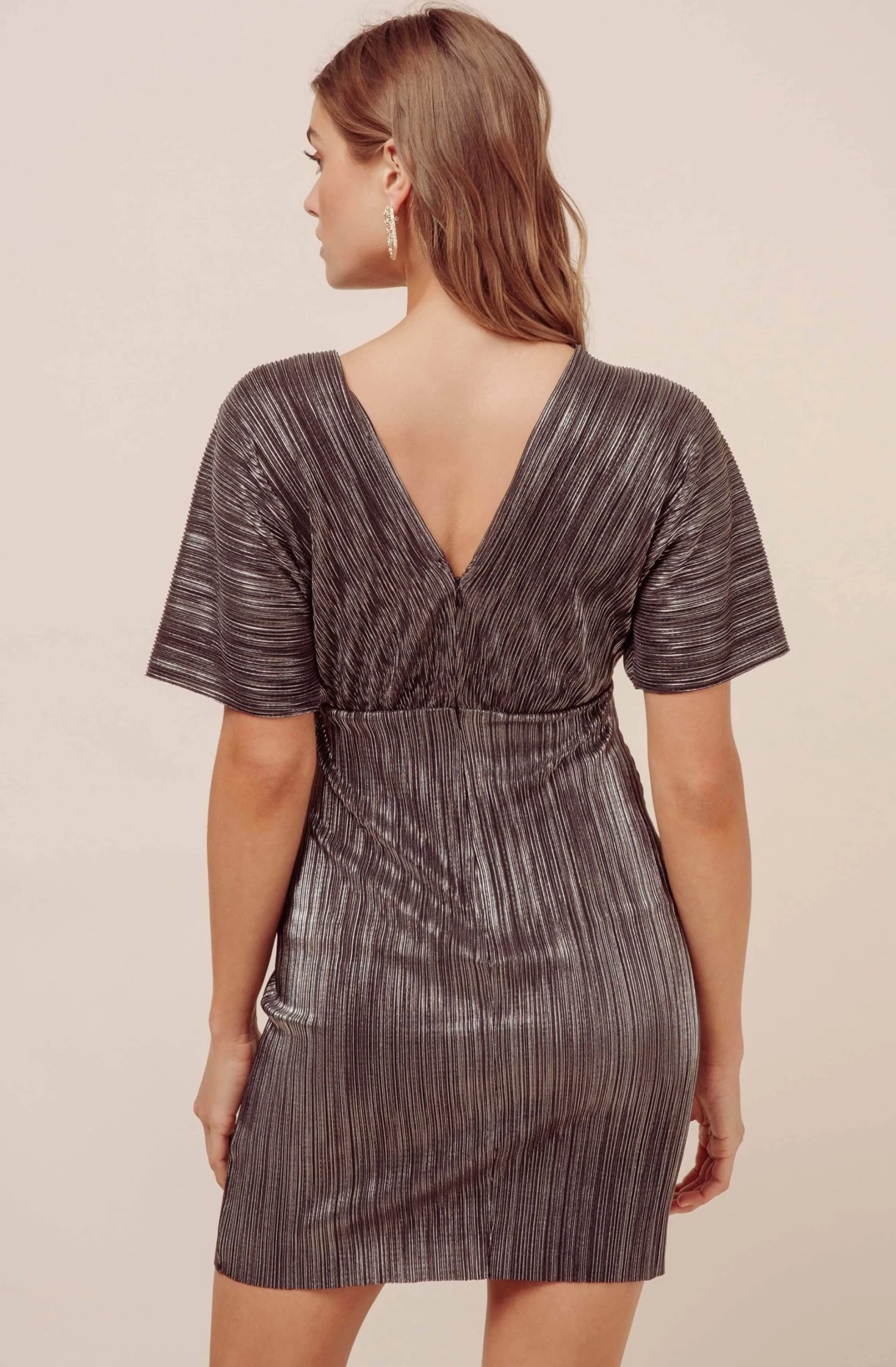 Metallic Dolman Mini Dress 13 Metallic Dolman Mini Dress - Image 11