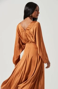 Marin Dolman Sleeve Midi Dress -Chic Outfit Shop ADR100916 AMBER 1819 c53e98c6 ceed 4fb8 a89d 18cf913f1653