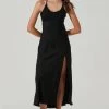 Ruched Bust Maxi Dress -Chic Outfit Shop ADR101433 BLACK 2