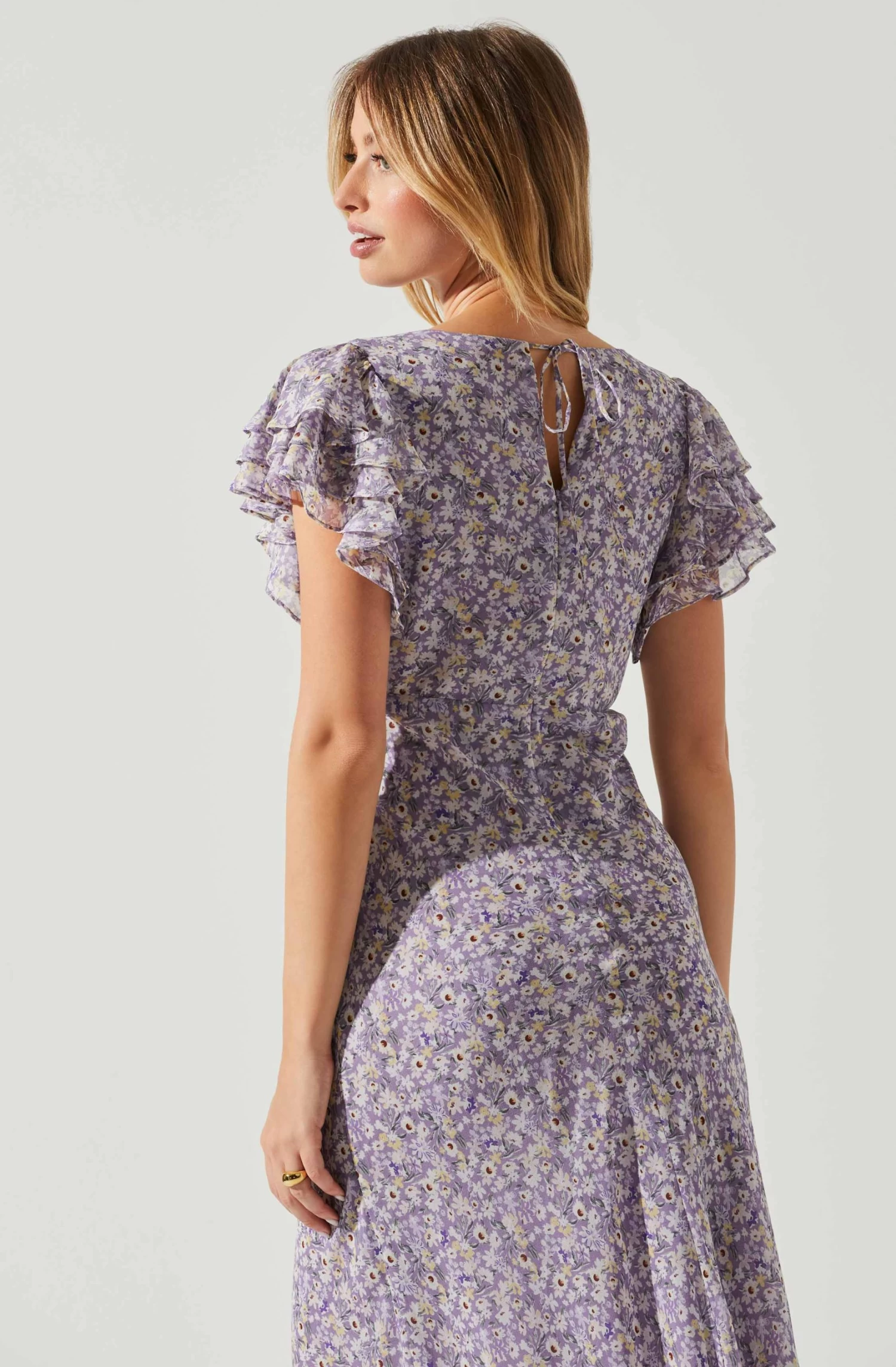 Celestine Floral Ruffle Midi Dress 7 Celestine Floral Ruffle Midi Dress - Image 5