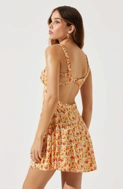 Sweetheart Neck Open Back Mini Dress -Chic Outfit Shop ADR101821 YELLOWREDDITSY 6
